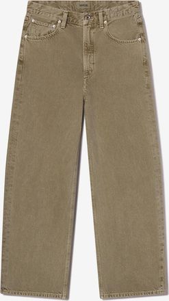 A Gold E Jeans mit weitem Bein Low Curve Cholla