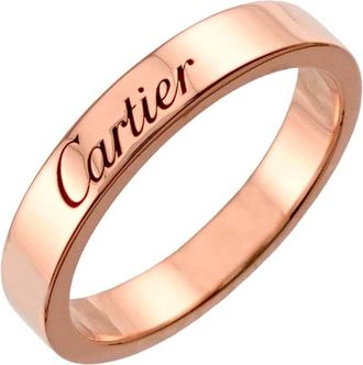 Cartier Pink Gold (18K) Band Ring (Pre-Owned)