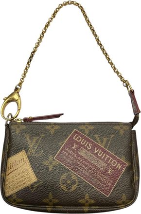 Louis Vuitton Monogram Brown Monogram Pochette (Pre-Owned)