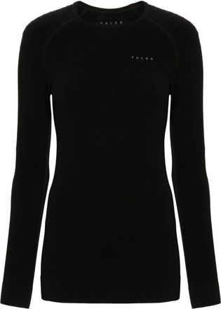 Falke Long Sleeve Zip Top - Womens - Polyamide/Elastane/Polyester