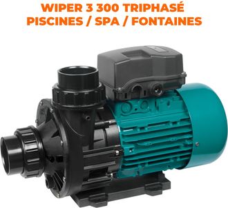 ESPA Espa - Pompe De Filtration Triphas&eacute; Spa/petite Piscine Mod&egrave;le Wiper3 300m