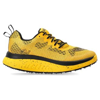Keen WK400 Textile Womens Low Top Trainers - Keen Yellow Black - Size:UK 6.5