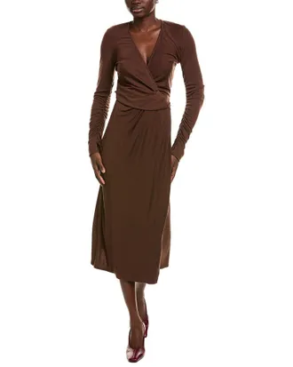 Diane Von F&uuml;rstenberg Diane Von Furstenberg Daniella Knit Wool-Blend Wrap Dress