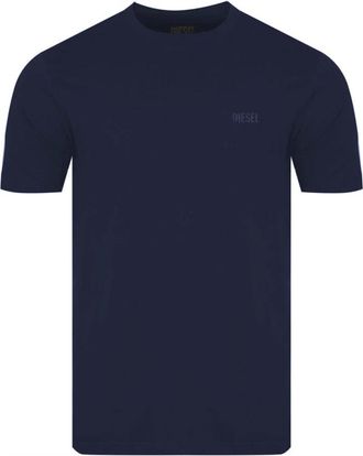 Diesel Heren, Tops, Blauw, Maat: M Katoen