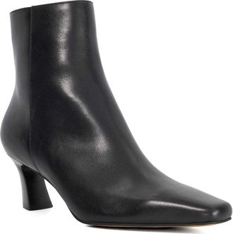 Dune London Ladies OVERLY Leather Block Heel Ankle Boots Size UK 7
