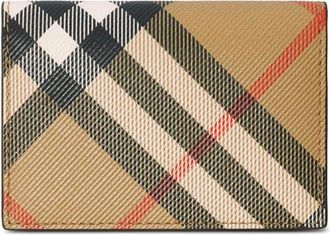 Burberry Nova check card holder