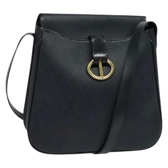 Dior Pre-owned Cross Body Bags, female, Black, Size: ONE SIZE Pre-owned Vintage Shoulder Bag