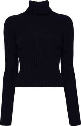 Staud Jace jumper - women - Viscose/Nylon/Elastane - S - Blue