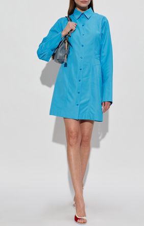 Fendi Shirt Dress, Womens, Blue