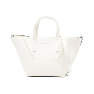 Brunello Cucinelli BC Duo Mini Bag - female - Brunello Cucinelli - Mini Bags - White - ONE SIZE - Bags