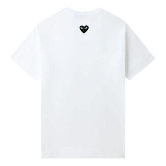 Comme Des Gar&ccedil;ons SS25 Back Emblem T-Shirt White AX-T341-051-3