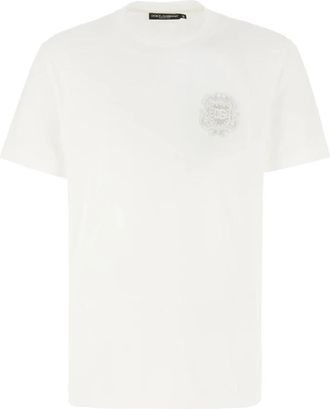 Dolce & Gabbana T-shirt - Heren - T-shirts - Wit - S - Tops