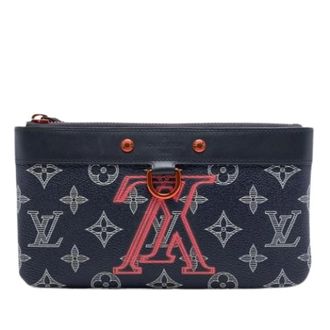 Louis Vuitton Pre-owned Monogram Canvas Pouch - - Pre-owned - Donna - Blu - ONE SIZE