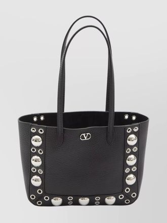 Valentino Garavani nellc&ocirc;te mini leather tote bag