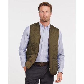 Barbour Polarquilt Wasecoat/Rits in Voering