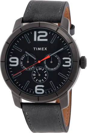 Timex City Multifunction Quartz Black Dial Mens Watch TW2U15200