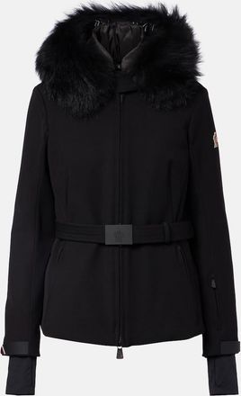 Moncler Giacca da sci Bauges con cintura