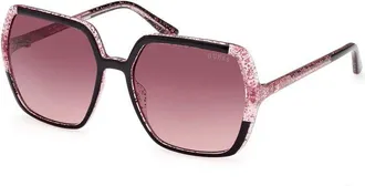 Guess Black Resin Womens Sunglasses