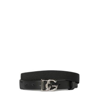 Dolce & Gabbana Cintur&oacute;n DG - Accessories - Hombre - Negro - M