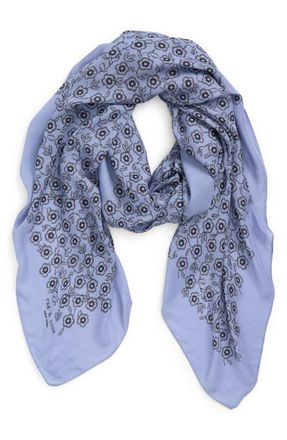 Rag & Bone Mel Floral Scarf in Blue Floral at Nordstrom