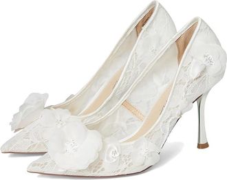 Blue by Betsey Johnson Darcy Womens Shoes Ivory : 9.5 M, Synthetic