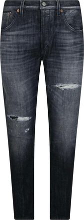 Dondup Pantalone Brighton 5 Tasche - - Jeans - Uomo - Blu - W34