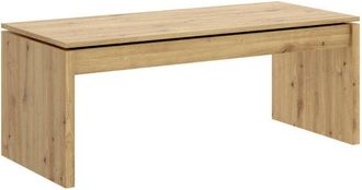 Dmora Mesita Dburgi, Revistero De Sal&oacute;n Con Almacenaje, Mesita Baja, 102x50h43 Cm, Roble Nodi - Dmora