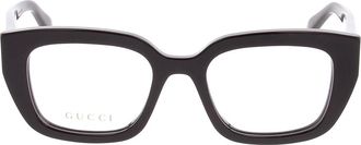 Gucci Glasses, unisex, Black, Size: ONE SIZE Optical Frame