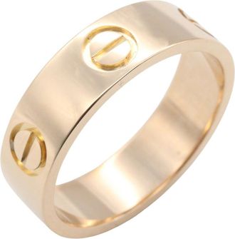 Cartier Pink Gold Pink Gold (18K) Band Ring (Pre-Owned)