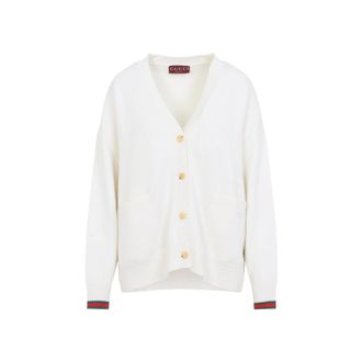 Gucci Cardigan White