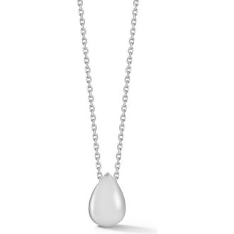 Glaze Jewelry Teardrop Pendant Necklace in Silver at Nordstrom Rack