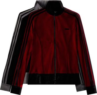 adidas (WMNS) adidas x Avavav Tracktop Baselayer Asia Sizing Better Scarlet Black KF1137