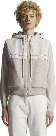 PESERICO Stijlvol Model Damesmode Kleding - Dames - Vesten met rits - Veelkleurig - 2XL - Hoodies & sweatvesten