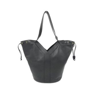 Saint Laurent Pre-owned Y Hobo Leather Shoulder Bag - Pre-owned - Mujer - Negro - ONE SIZE