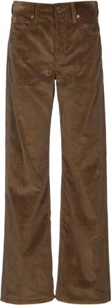 Jacob Cohen Hailey Relaxed 5 Pocket Pants - Dames - Wijde Broeken - Bruin - W24 - Katoen - Broeken