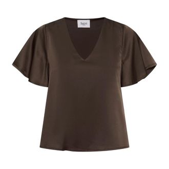 Saint Tropez Blusas y Camisas - Blouses & Shirts - Mujer - Marr&oacute;n - XS