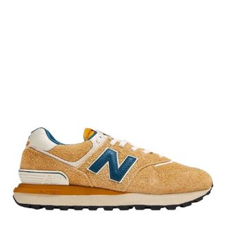 New Balance 574 Legacy Mustard Gold Sneakers