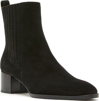 La Canadienne Jones Chelsea Bootie in Black Suede at Nordstrom, Size 9.5