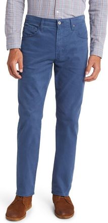 AG - Adriano Goldschmied SUD Print Slim Straight Leg Pants in Jago Thousand Seas at Nordstrom Rack, Size 38 X 34