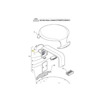 STIGA Sports Cable De Alimentaci&oacute;n Original Stiga - 1126-1081-01