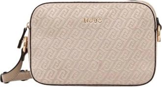 Liu Jo Cross Body Bags, female, Gray, Size: ONE SIZE Polyester Zip Shoulder Bag