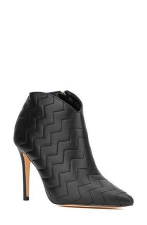 New York & Company Yesenia Quilted Bootie in Black at Nordstrom Rack, Size 6