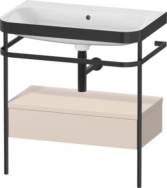 Duravit Set Duravit Happy D.2 Plus Con Consola Met&aacute;lica Y Caj&oacute;n
