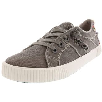 Blowfish Womens Fruit Sneaker, Wolf Grey Smoked Oz Canvas, 6.5 UK