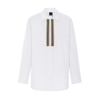 Pinko Camicia Capirai - - Blouses & Shirts - Donna - Bianco - S