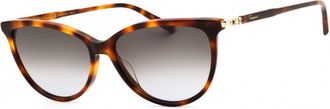 Ferragamo SF2870SCP 214 Havana/Grey Gradient