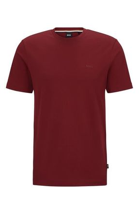BOSS Thompson Solid T-Shirt in Dark Red at Nordstrom, Size Xxx-Large