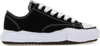 Miharayasuhiro Black Canvas Sneakers