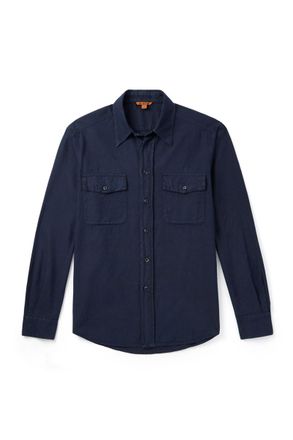 Barena Cotton-Flannel Shirt