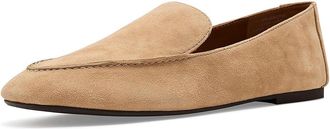Madewell Dolly Glove Loafers - Suede Womens Dress Flat Shoes Walnut Shell : 10.5 M, Leather